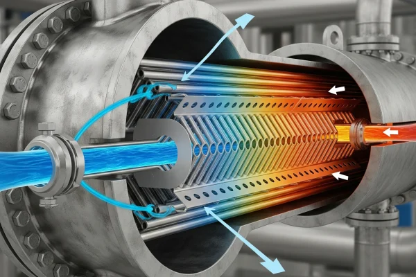 Innovaciones tecnológicas aplicables Las tecnologías emergentes ofrecen herramientas avanzadas para mantener los intercambiadores de calor a niveles de desempeño óptimos. Sistemas automáticos de limpieza de tubos que reducen tiempo de paro y mejoran la eficiencia térmica. Materiales con recubrimientos anti-incrustantes o anti-microbianos que retrasan la acumulación de depósitos. Monitoreo en tiempo real con sensores que miden temperaturas, caída de presión, flujo para anticipar limpiados o intervención. Optimización de calendarios de limpieza mediante modelos predictivos que estiman cuándo los intercambiadores de calor requerirán mantenimiento, balanceando costo de limpieza frente a la pérdida de eficiencia. Estas innovaciones ayudan a maximizar la vida útil de los intercambiadores y asegurar la continuidad operativa. Conclusión En resumen, los intercambiadores de calor forman parte crítica del rendimiento térmico en plantas de petróleo, gas, petroquímica, energía y manufactura pesada. Aplicar prácticas como limpieza de intercambiadores, revisión periódica, detección temprana de desgaste, optimización del flujo de fluidos industriales y adoptar tecnologías modernas, garantiza una eficiencia térmica sostenida y la optimización de sistemas térmicos. No esperes a que un intercambiador falle para intervenir: el mantenimiento preventivo de intercambiadores es la única manera de evitar paros costosos, mantener la calidad del proceso y asegurar seguridad industrial. Agende una evaluación profesional de sus intercambiadores de calor con API NDT.